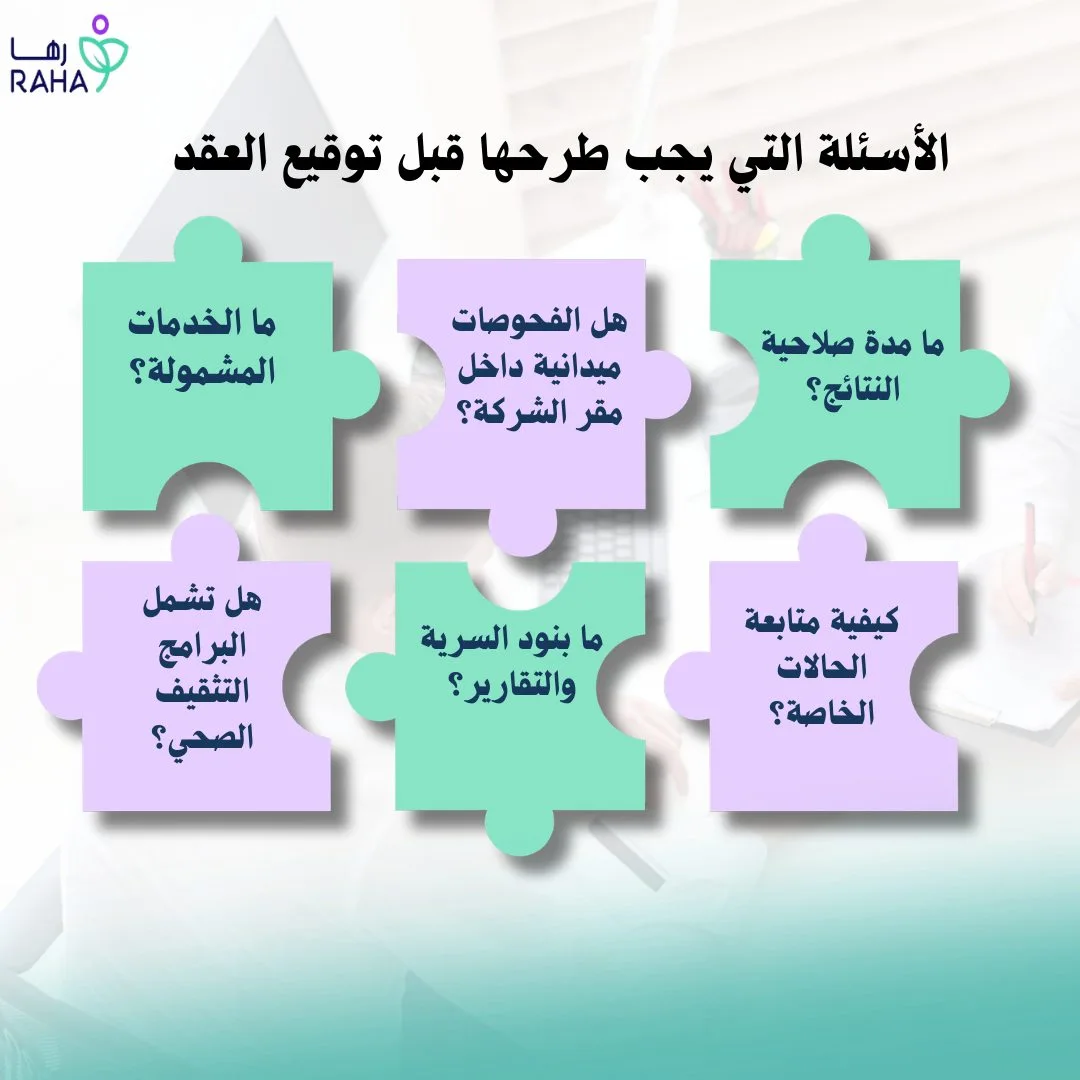 الأسئلة التي يجب طرحها قبل توقيع العقد